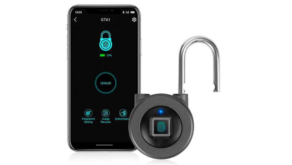 Candado con bluetooth