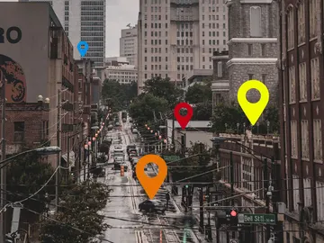 Puntos de interés en Street View Puntos de interés en Street View