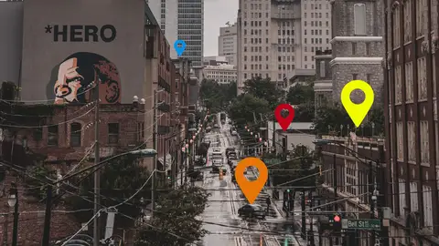 Puntos de interés en Street View Puntos de interés en Street View