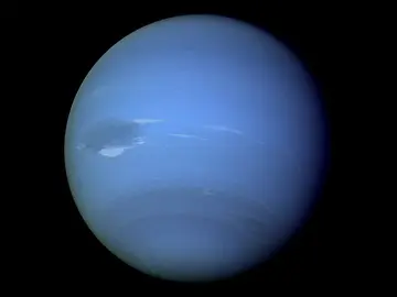 Los gigantes helados como Neptuno están formados por hielo, roca y gas Los gigantes helados como Neptuno están formados por hielo, roca y gas