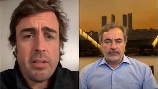 Fernando Alonso y Carlos Sainz Fernando Alonso y Carlos Sainz