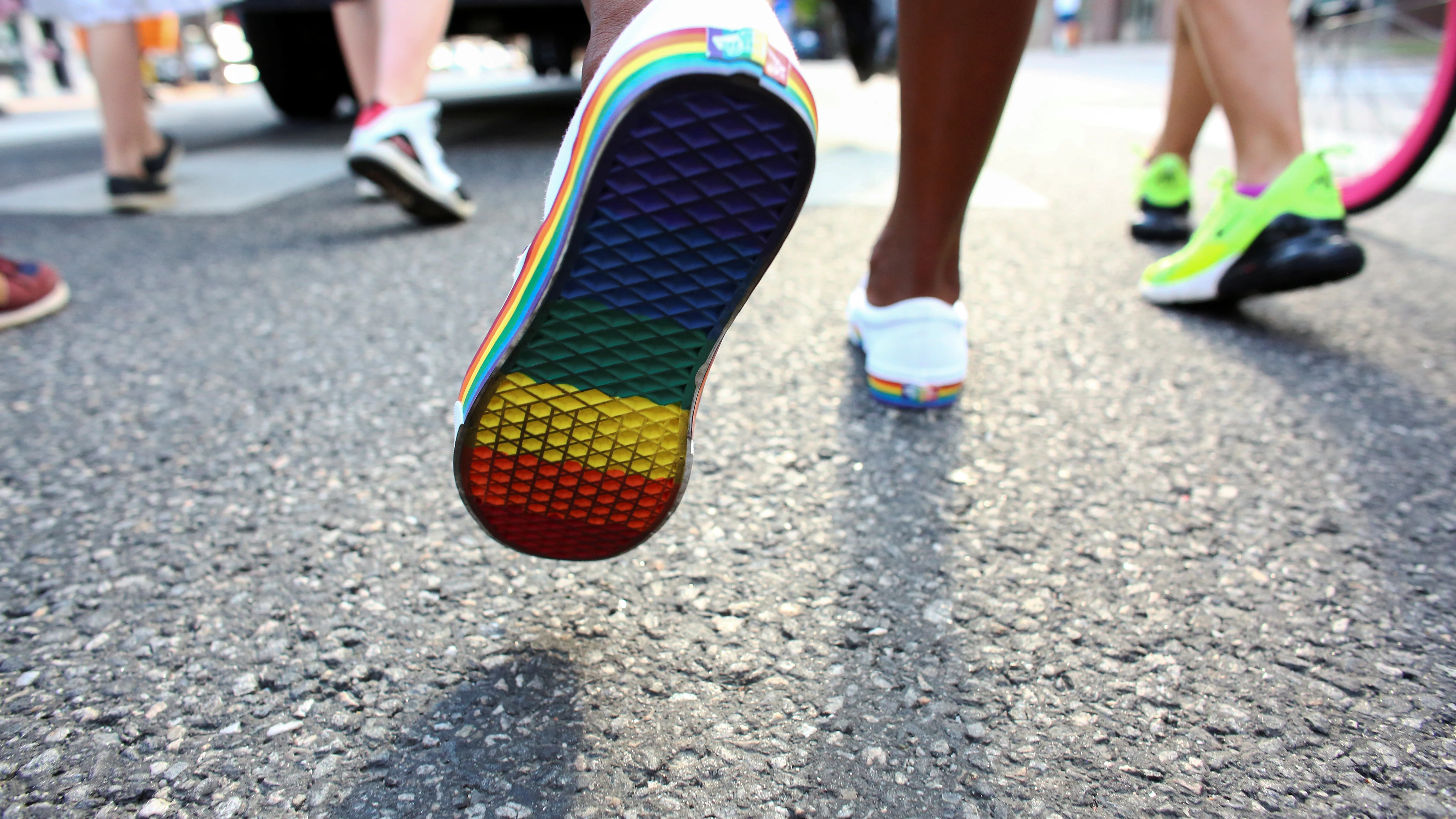 Imagen de una marcha del Día del Orgullo