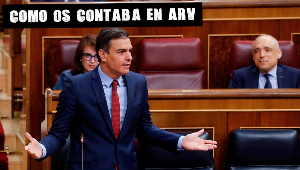Imagen de Sánchez en el Congreso