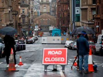 Zona de Glasgow donde tuvo lugar el ataque Zona de Glasgow donde tuvo lugar el ataque