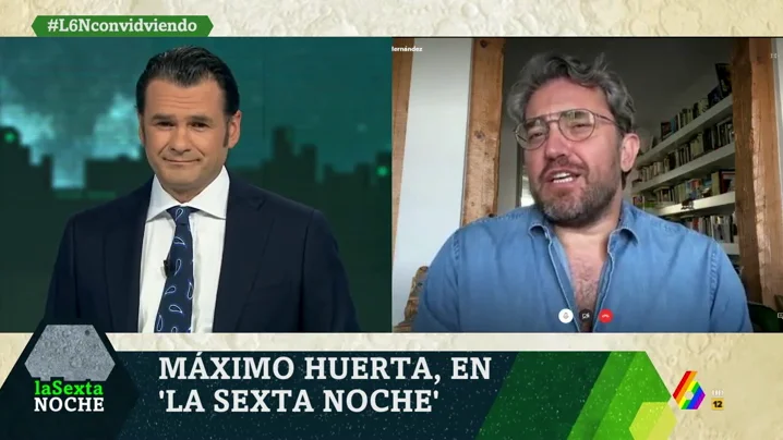 Máximo Huerta en laSexta Noche