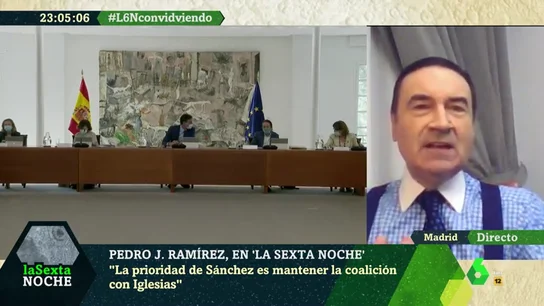 Pedro J. Ramírez en laSexta Noche Pedro J. Ramírez en laSexta Noche