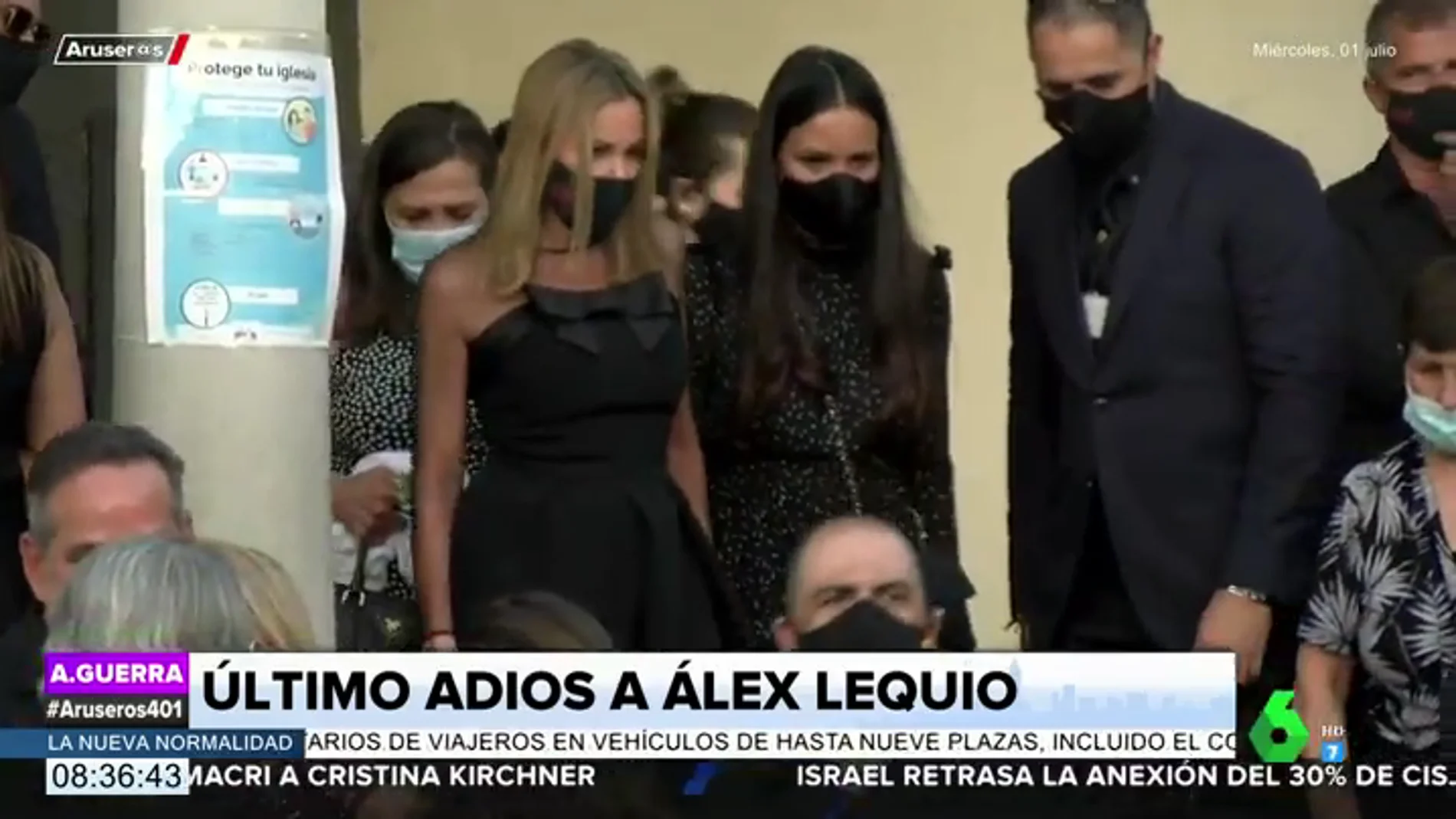 El emotivo funeral de Álex Lequio: Ana Obregón y Alessandro Lequio dan el último adiós a su hijo