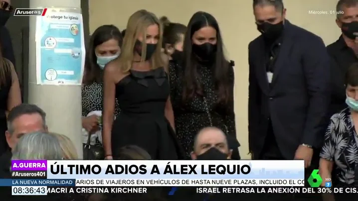 El emotivo funeral de Álex Lequio: Ana Obregón y Alessandro Lequio dan el último adiós a su hijo