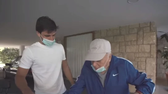 Carlos Sainz y su abuelo Carlos Sainz y su abuelo