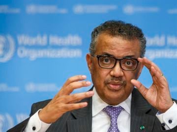- El director general de la Organización Mundial de la Salud (OMS), Tedros Adhanom Ghebreyesus. - El director general de la Organización Mundial de la Salud (OMS), Tedros Adhanom Ghebreyesus.