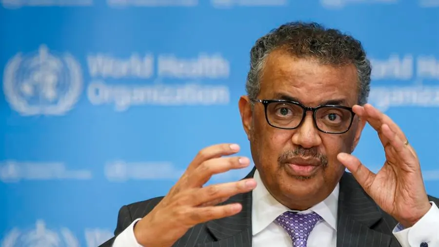 El director general de la Organización Mundial de la Salud (OMS), Tedros Adhanom Ghebreyesus.