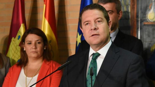 Emiliano Garcia Page y Tita Garc&iacute;a