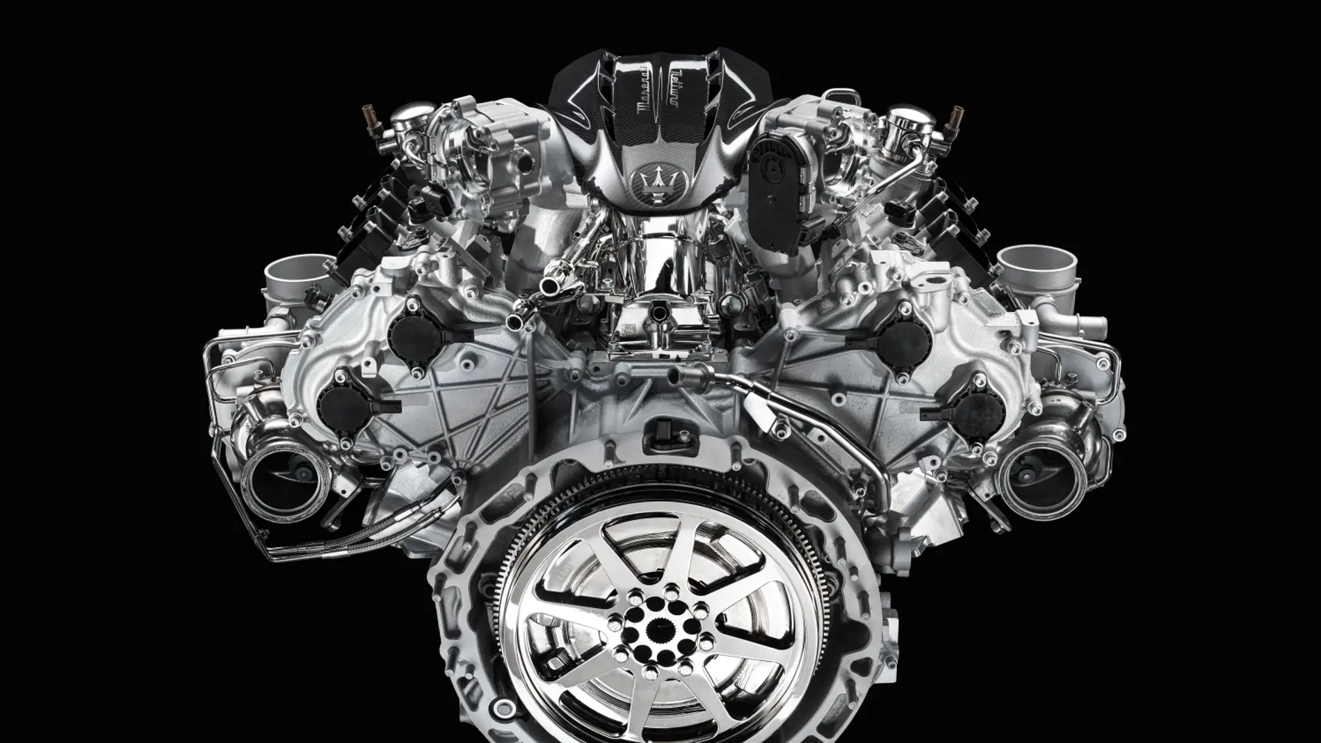 Motor del Maserati MC20