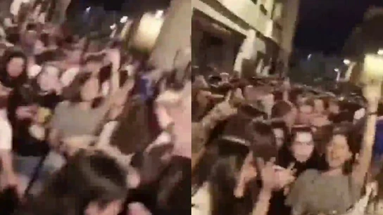 Aglomeraciones en las fiestas de Sopela Aglomeraciones en las fiestas de Sopela