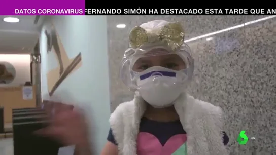 Ainhara, de seis años, ha superado el cáncer gracias a la protónterapia Ainhara, de seis años, ha superado el cáncer gracias a la protónterapia