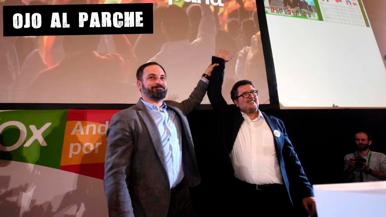 Santiago Abascal y Francisco Serrano