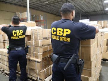 Fotografía cedida por la Oficina de Aduanas y Protección Fronteriza de Estados Unidos Fotografía cedida por la Oficina de Aduanas y Protección Fronteriza de Estados Unidos