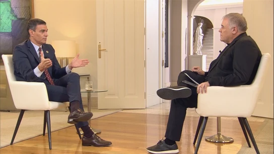 Pedro Sánchez responde a Antonio García Ferreras en ARV Pedro Sánchez responde a Antonio García Ferreras en ARV