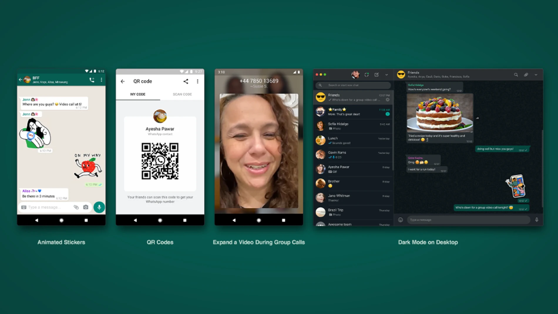 Whatsapp presenta cinco mejoras que se implemetarán para todos los usuarios en "las próximas semanas"
