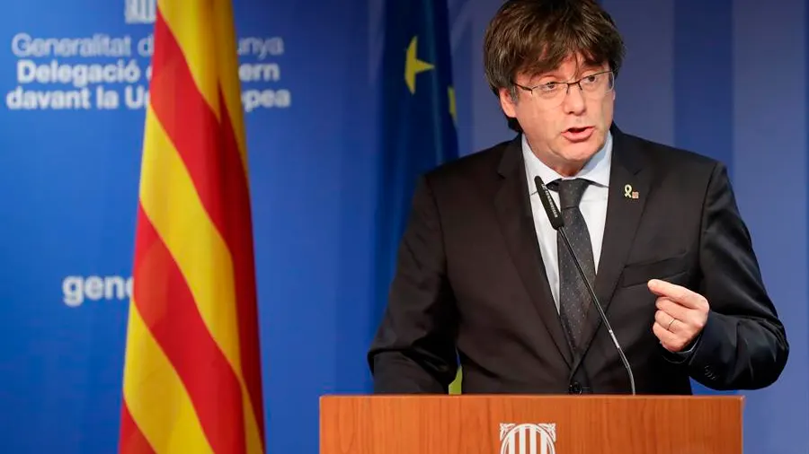 El expresidente de la Generalitat Carles Puigdemont. 