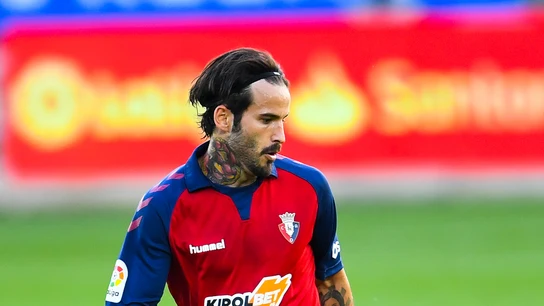 Rubén García, jugador de Osasuna Rubén García, jugador de Osasuna