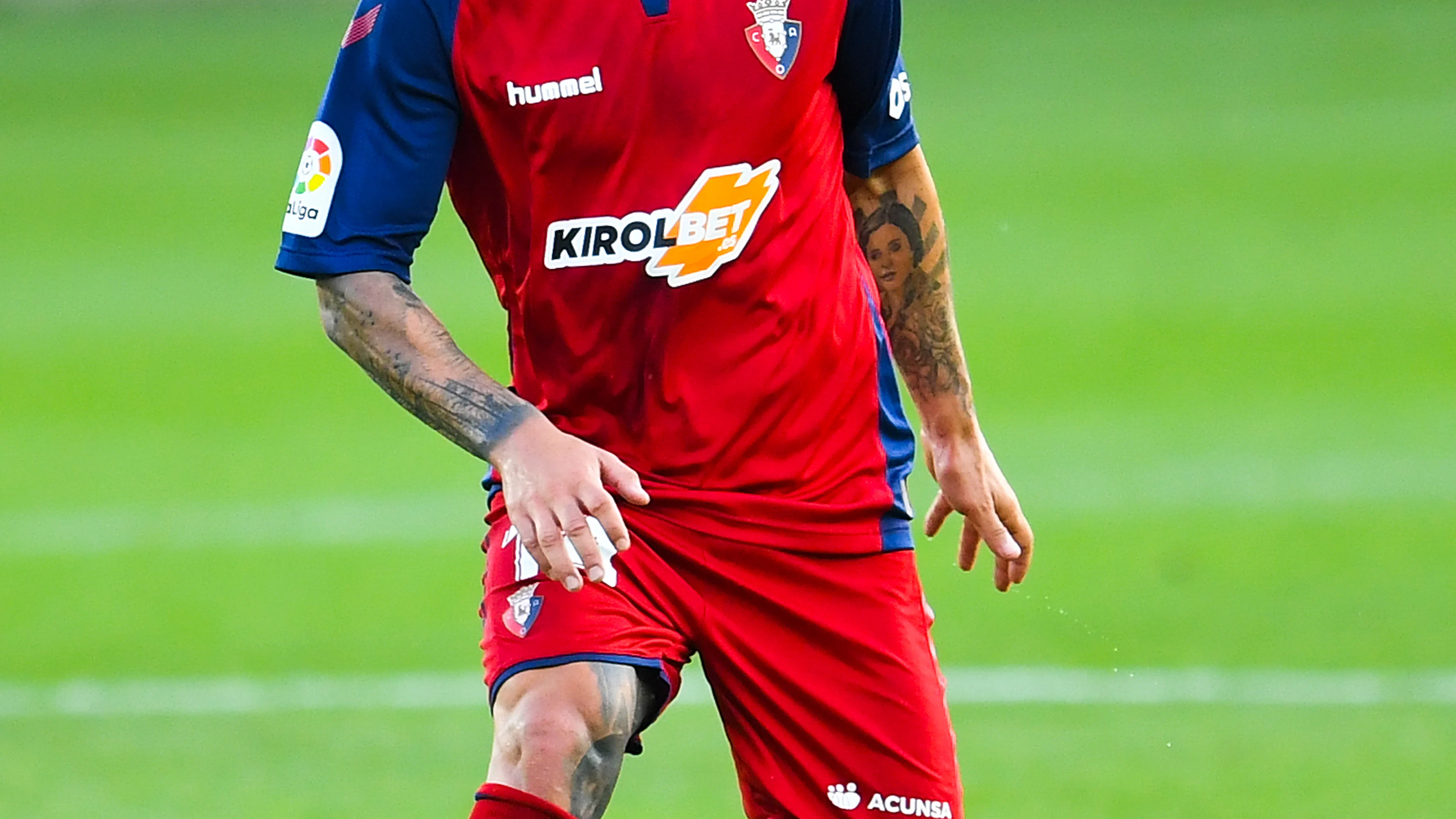 Rubén García, jugador de Osasuna