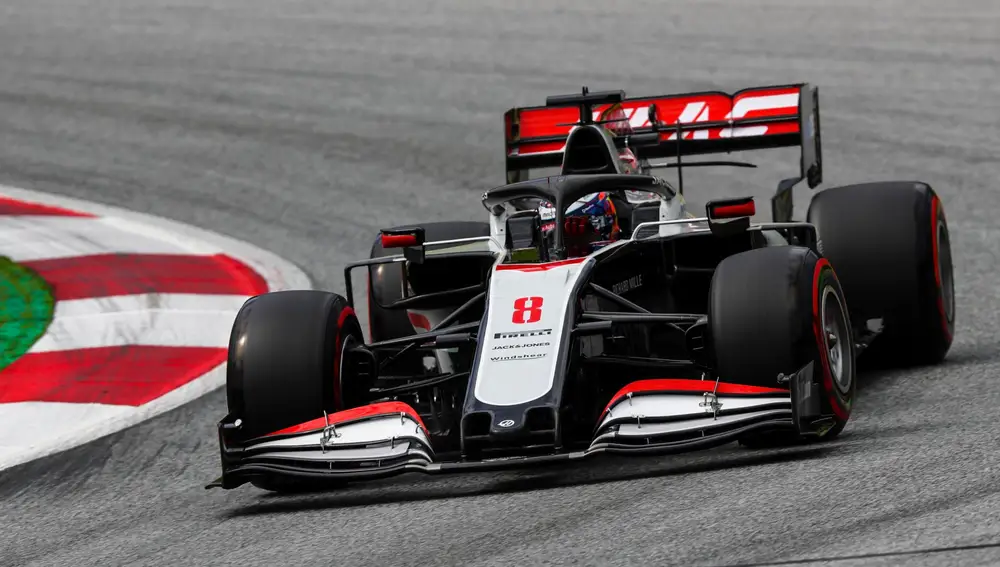  Romain Grosjean GP Austria 2020 Libres 