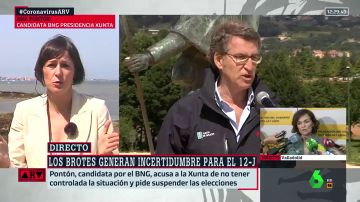  Ana Pontón, candidata del BNG a la presidencia de la Xunta