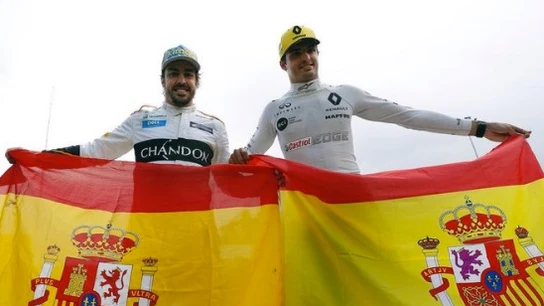 Fernando Alonso y Carlos Sainz Fernando Alonso y Carlos Sainz