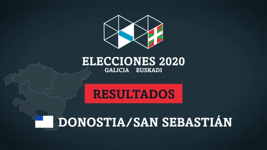 Resultados de las elecciones en San Sebastián (Donostia) Escrutinio resultado elecciones vascas 2020