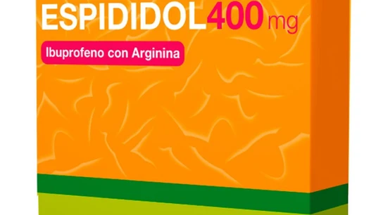Una caja de Espidifen de 400 mg. Una caja de Espidifen de 400 mg.