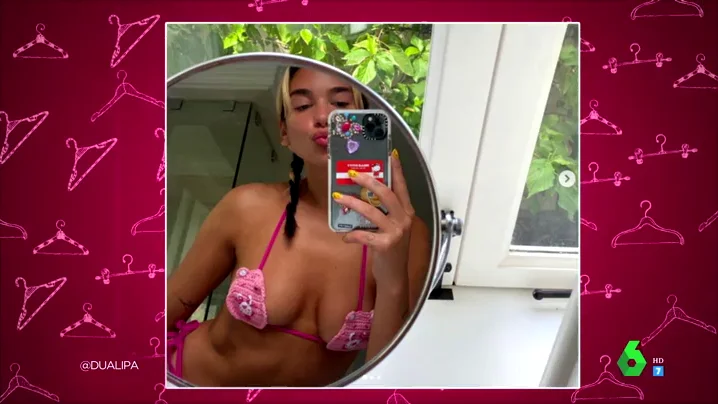 Ganchillo, ositos amorosos y de tamaño mini: Josie analiza el impactante look de las vacaciones de Dua Lipa