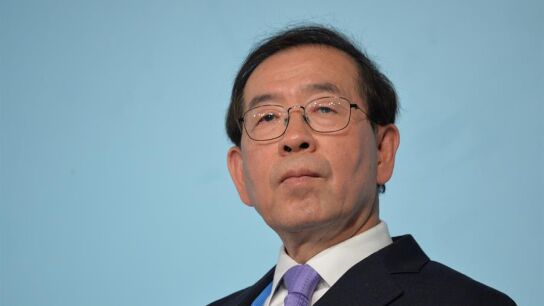 Park Won-soon, alcalde de Se&uacute;l