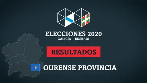 Resultados de las elecciones en la Provincia de Ourense Escrutinio resultado elecciones gallegas 2020