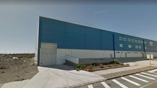 Imagen de la fachada de la depuradora de Ariaga Imagen de la fachada de la depuradora de Ariaga