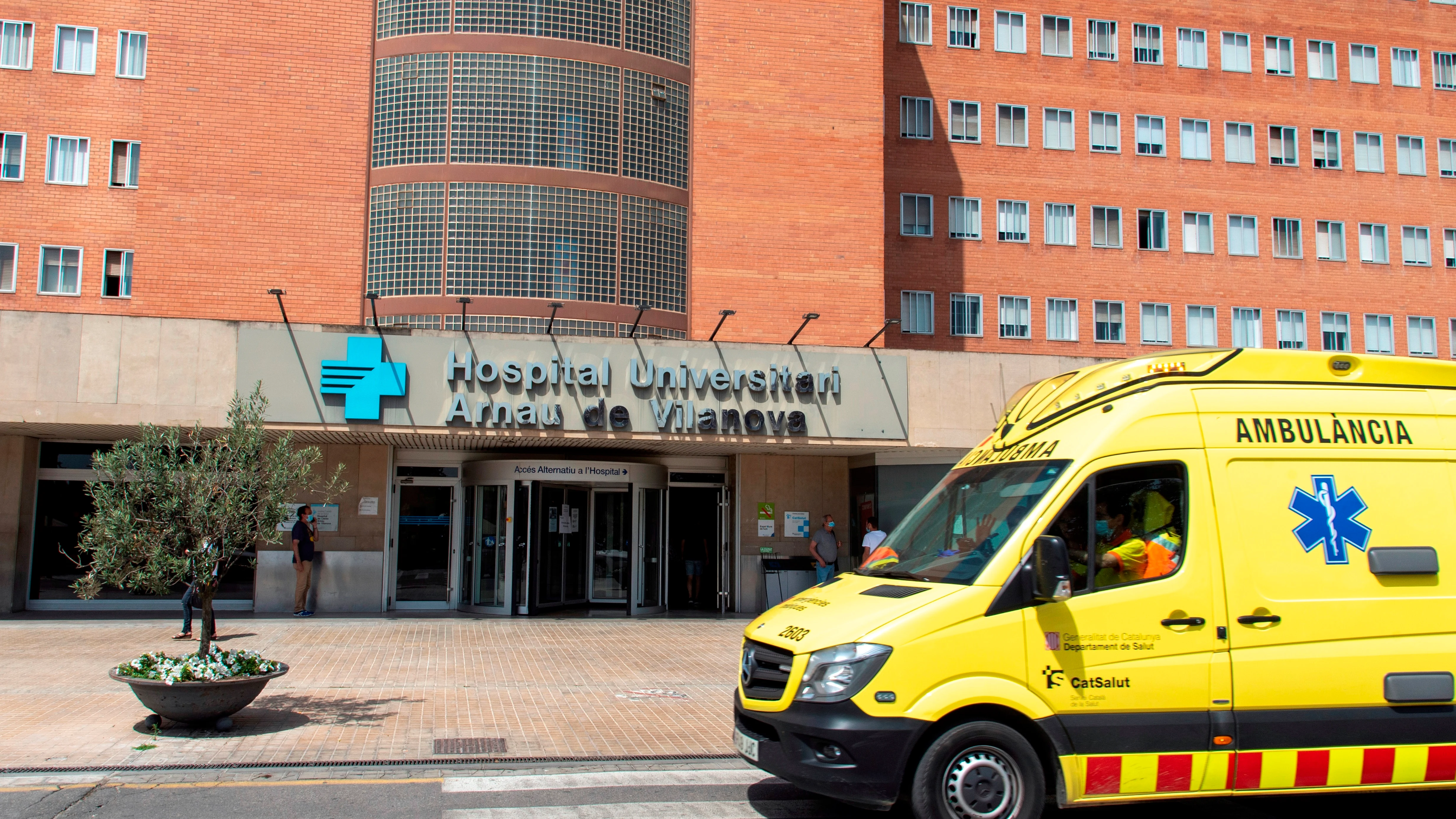 Vista del hospital Arnau de Vilanova de Lleida