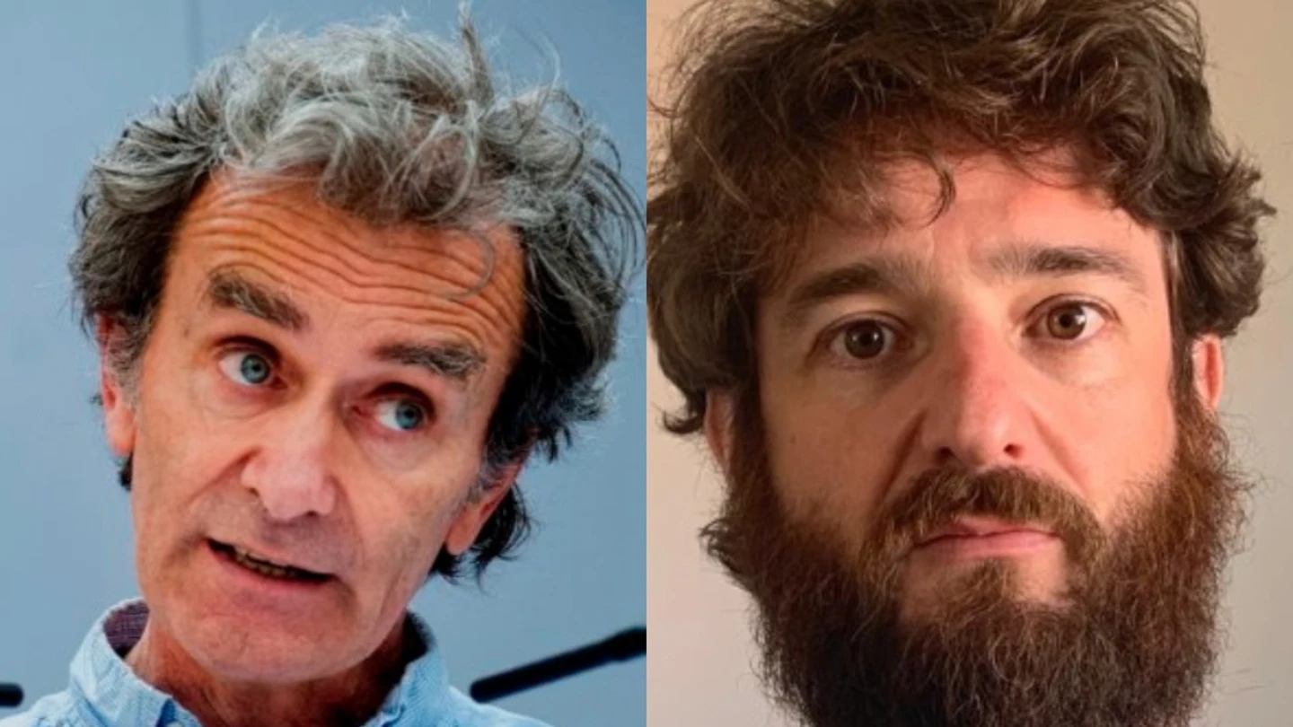 El actor Gorka Otxoa y el epidemiólogo Fernando Simón en imágenes de archivo El actor Gorka Otxoa y el epidemiólogo Fernando Simón en imágenes de archivo