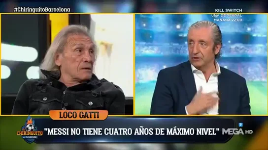 Gatti: "¿Que Messi va a jugar 4 años más al máximo nivel? Si ya le cuesta" Gatti: "¿Que Messi va a jugar 4 años más al máximo nivel? Si ya le cuesta"