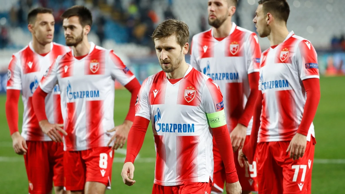 Jugadores del Estrella Roja