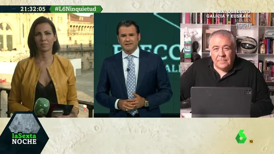 Antonio García Ferreras, sobre el 12J: "Estas son las elecciones de las mascarillas" Antonio García Ferreras, sobre el 12J: "Estas son las elecciones de las mascarillas"