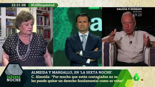 Margallo: "Es inimaginable que en 2020 no se haya posibilitado una forma de votar sin poner en riesgo la salud" Margallo: "Es inimaginable que en 2020 no se haya posibilitado una forma de votar sin poner en riesgo la salud"