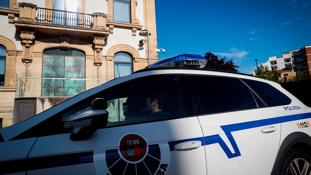 Imagen de archivo de un coche patrulla de la Ertzaintza