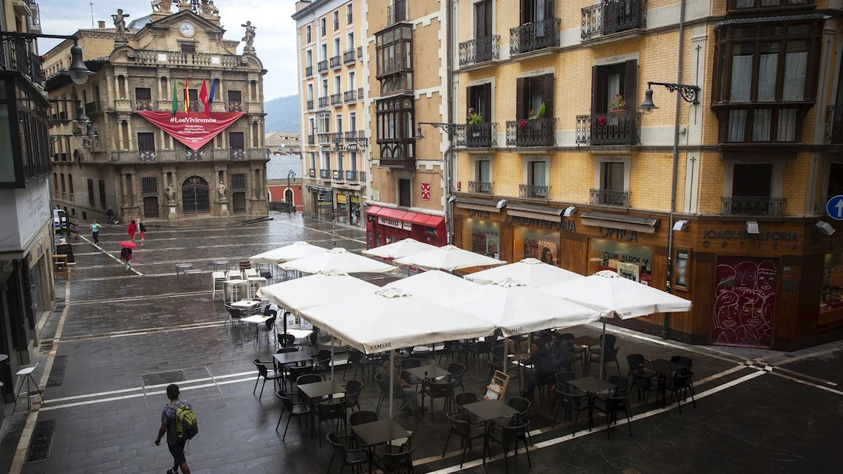 Imagen de la Plaza del Ayuntamiento de Pamplona (Archivo)