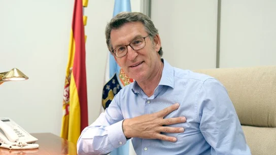 Feijóo celebra la victoria electoral en Galicia Feijóo celebra la victoria electoral en Galicia