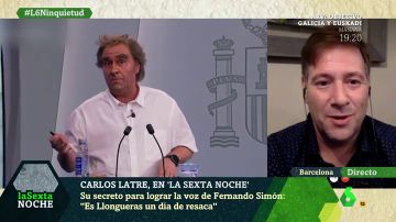De Ferreras a Fernando Simón o Pedro Sánchez: no hay quien se resista a las imitaciones de Carlos Latre