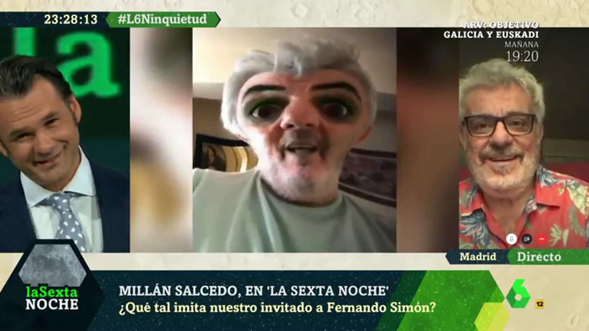 Millán Salcedo pide a Sánchez que suba el sueldo a sanitarios y médicos (con parodia de Fernando Simón incluida)