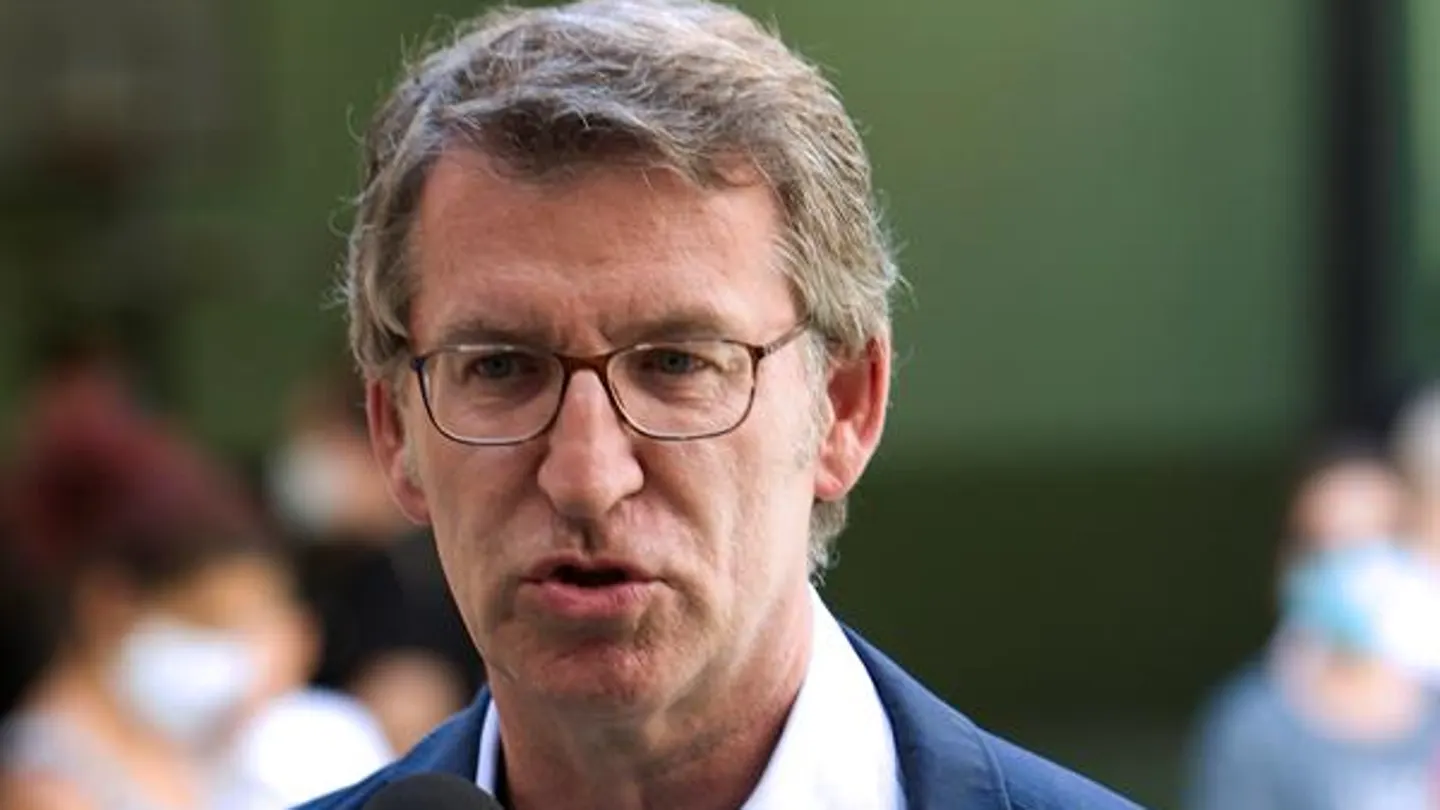 El actual presidente de la Xunta, Alberto Núñez Feijoó en las elecciones gallegas 2020 El actual presidente de la Xunta, Alberto Núñez Feijoó en las elecciones gallegas 2020