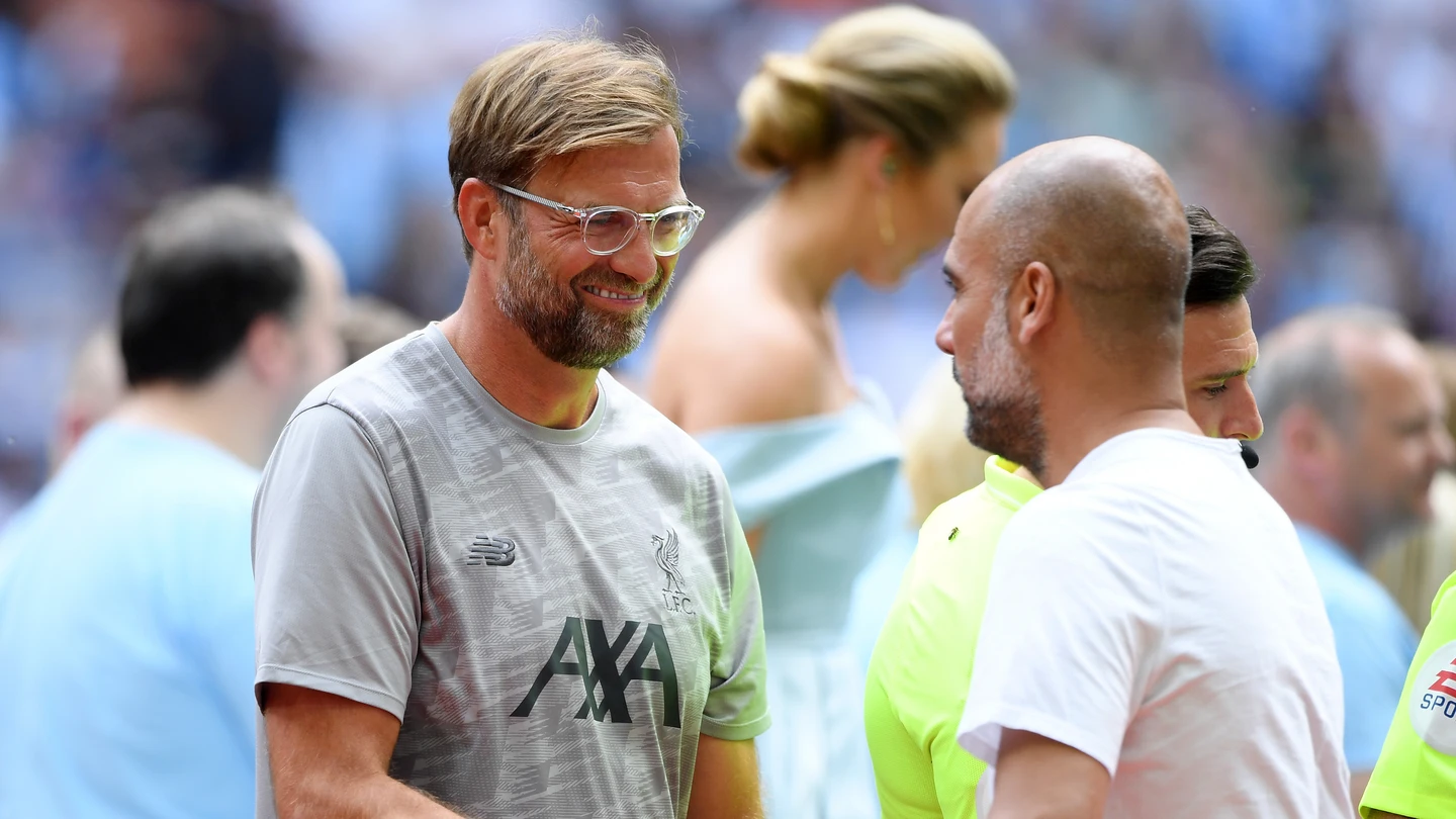 Klopp y Guardiola Klopp y Guardiola