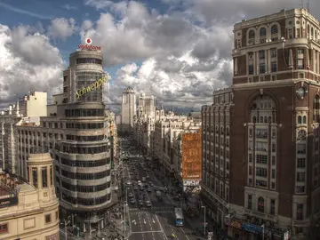 Ángel caído, Madrid Ángel caído, Madrid