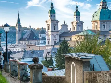 Vista de Salzburgo, Austria Vista de Salzburgo, Austria